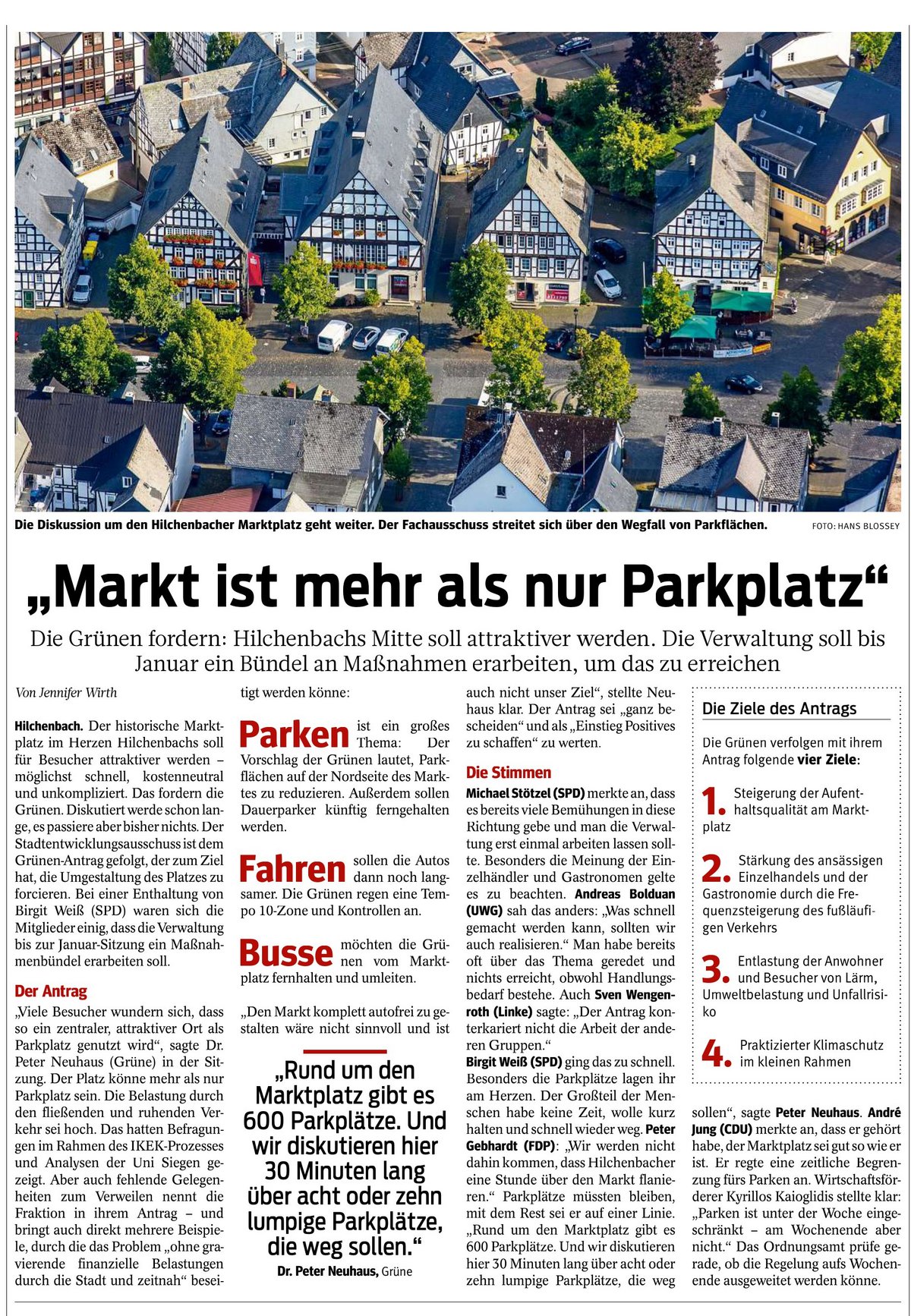 Quelle: Siegener Rundschau v. 21.09.2019 