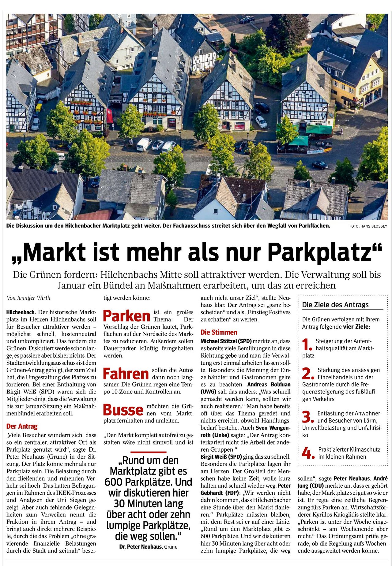 Quelle: Siegener Rundschau v. 21.09.2019 